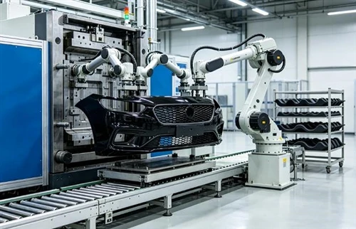 Automotive Bumper Injection Molding Process