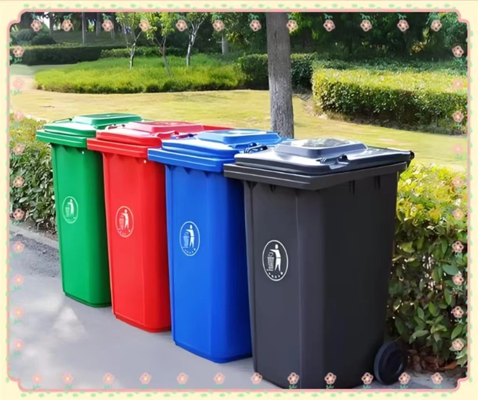 Sanitation Plastic Trash Can Mold